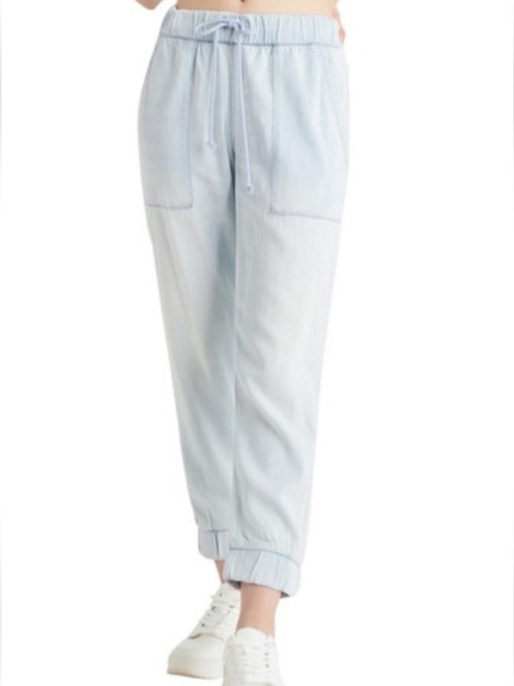Devoted Chambray  joggers - size small